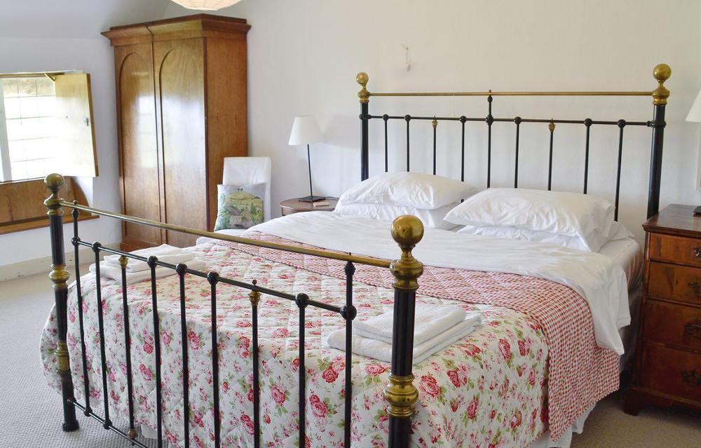 Bedroom at North End Farm House near Bridport in Dorset