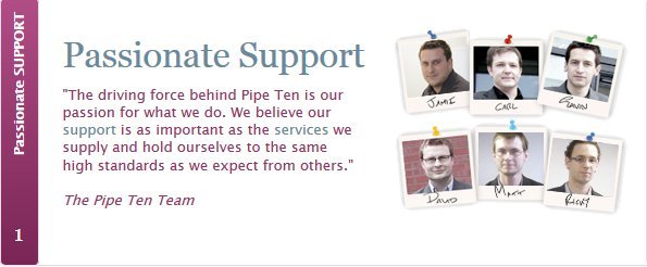 Meet the PipeTen team