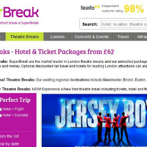 SuperBreak - experts in short break holidays